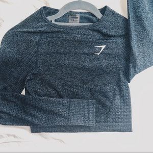 Gymshark Vital Seamless Long Sleeve Crop Top